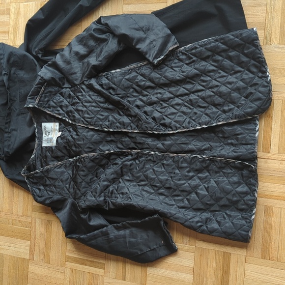 London Fog Heritage Classic Black Trench Coat - Picture 9 of 10
